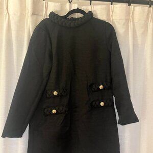 John and Jenn Dress Black Long Sleeve